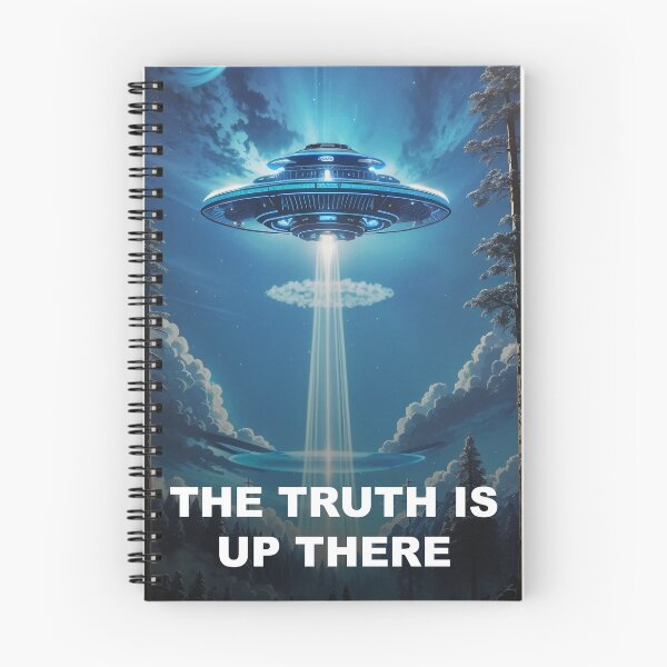 Item preview, The Truth is Up There UFO Poster designed and sold by NordicBadger.