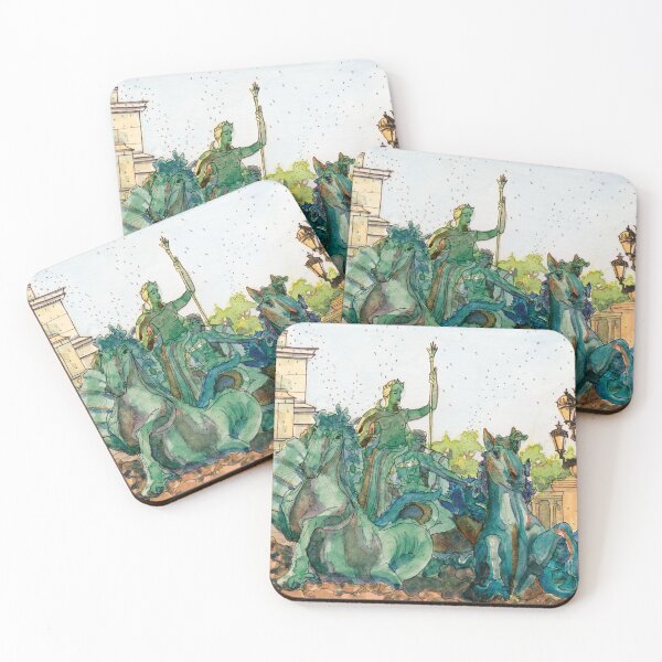 Item preview, The Fontaine des Girondins in Bordeaux France designed and sold by CamilleCastanet.