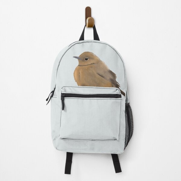 Item preview, Puffy Brown Rock Chat bird designed and sold by Thornlight.