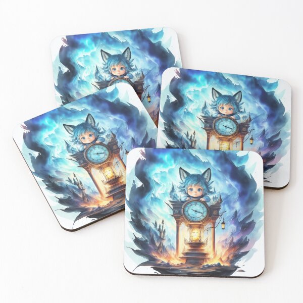 Item preview, Clock tower and Little Mice Boy designed and sold by DarkMystical.