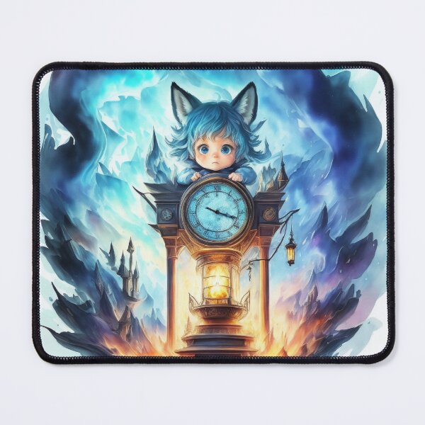 Item preview, Clock tower and Little Mice Boy designed and sold by DarkMystical.