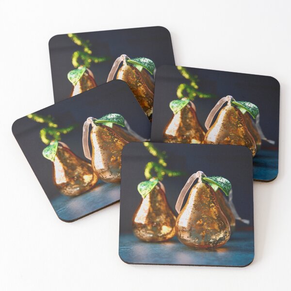 Item preview, Xmas antiqued pears  designed and sold by LynnEnglandPhotography.