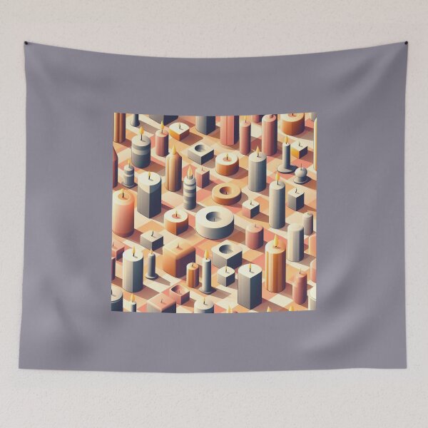 Item preview, candles are bloowing now. designed and sold by mapacs100.