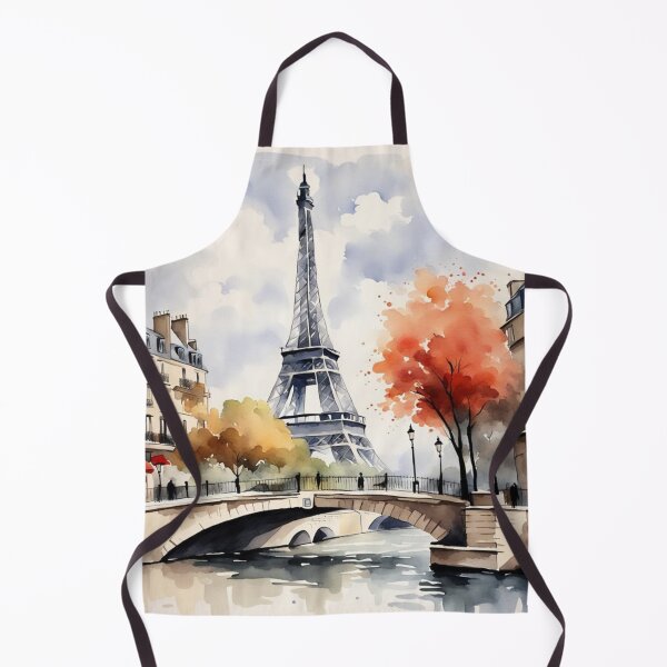 Item preview, Paris with Eiffel Tower and Love Lock bridge designed and sold by JackFreestone.