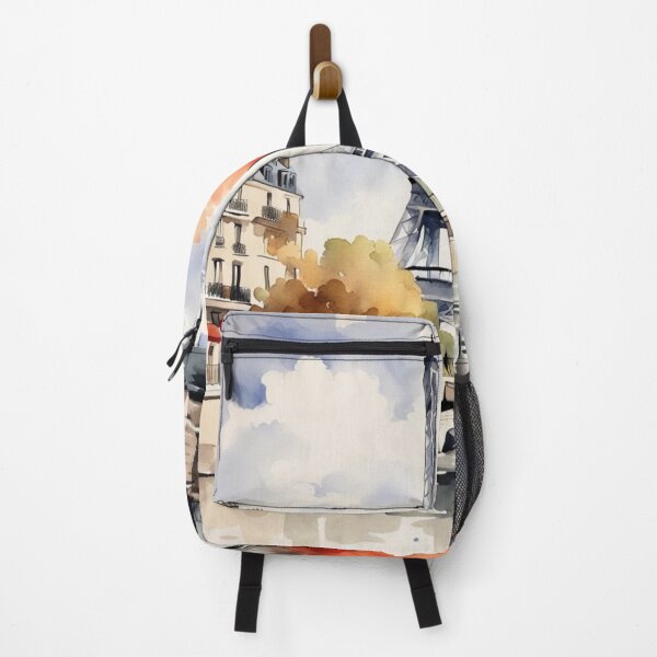 Item preview, Paris with Eiffel Tower and Love Lock bridge designed and sold by JackFreestone.