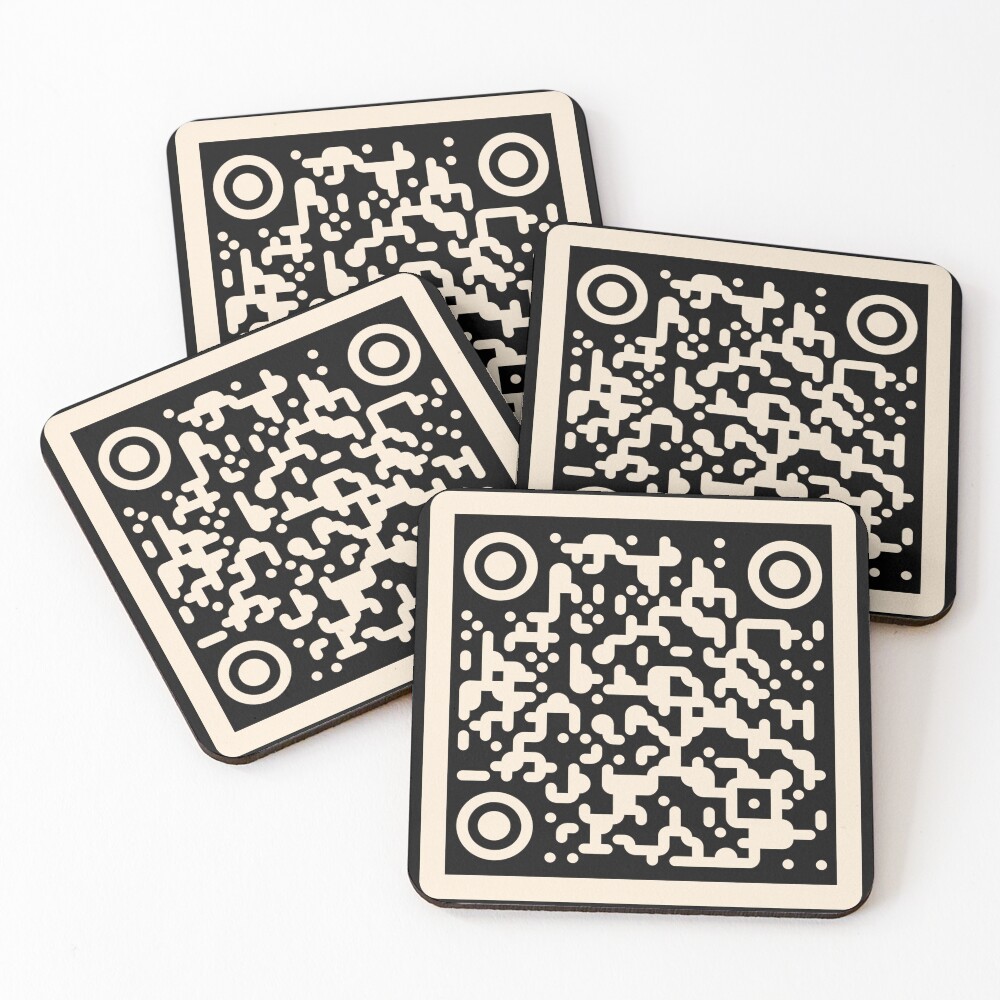 Item preview, Coasters (Set of 4) designed and sold by RetroPandora.