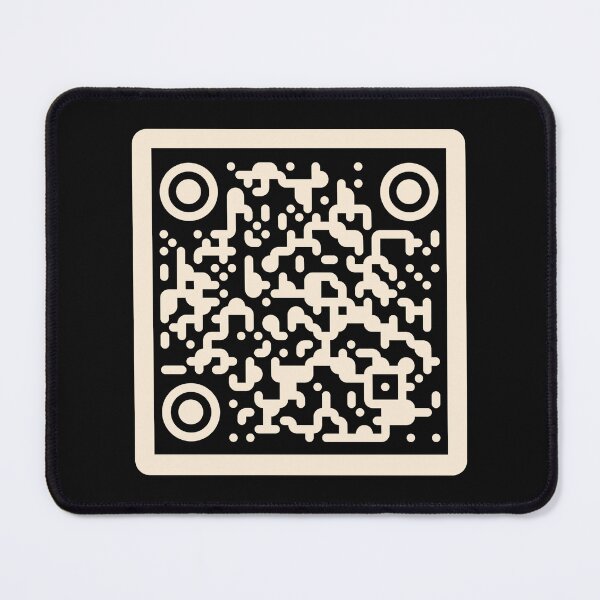 Item preview, Rickroll QR Code designed and sold by RetroPandora.