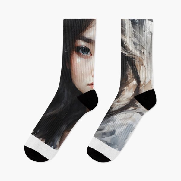 Item preview, Lovely Watercolor Country Girl Portrait - Cool Art designed and sold by joejiing.