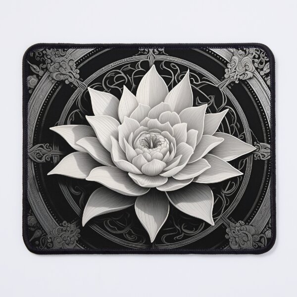 Item preview, stunningly ornate lilly flower art prin designed and sold by dcrc.