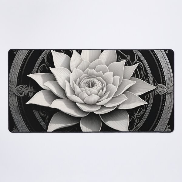 Item preview, stunningly ornate lilly flower art prin designed and sold by dcrc.