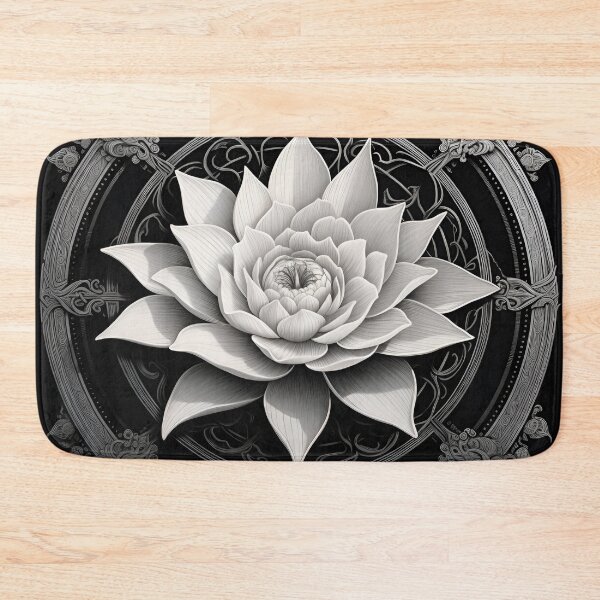 Item preview, stunningly ornate lilly flower art prin designed and sold by dcrc.