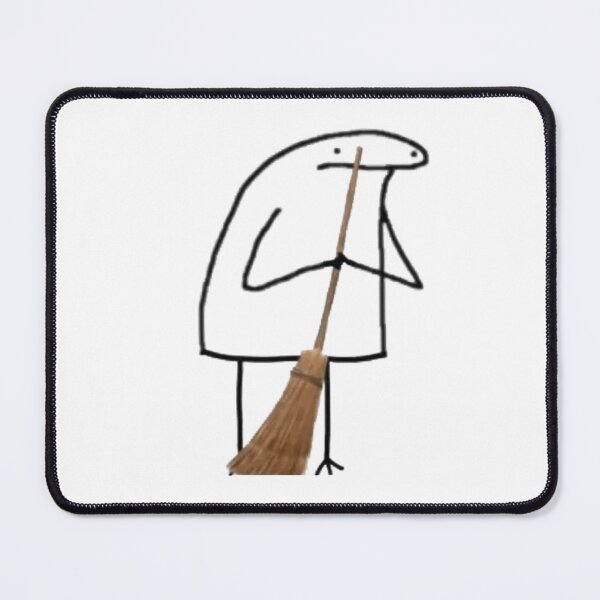 Item preview, stickman doing cleaning designed and sold by TayyarProduct.