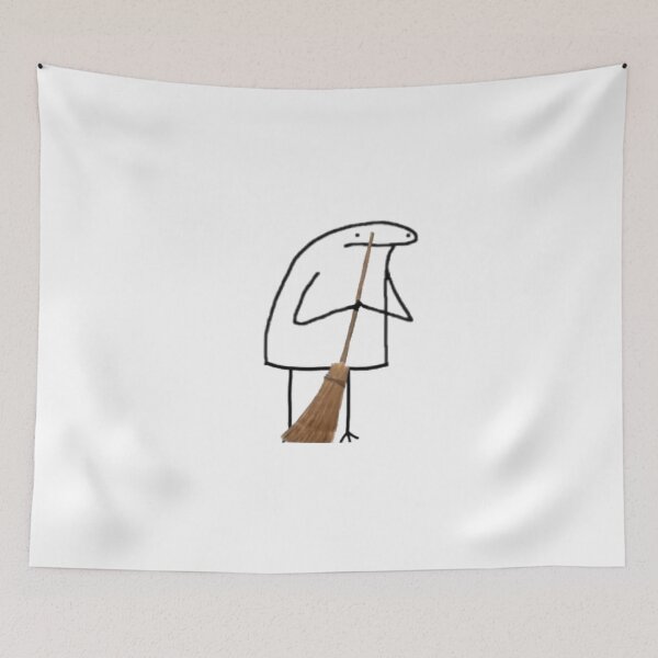 Item preview, stickman doing cleaning designed and sold by TayyarProduct.