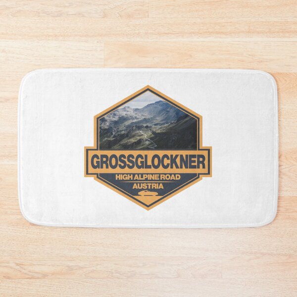 Item preview, Grossglockner Austria Travel Art Badge designed and sold by KrisSidDesigns.