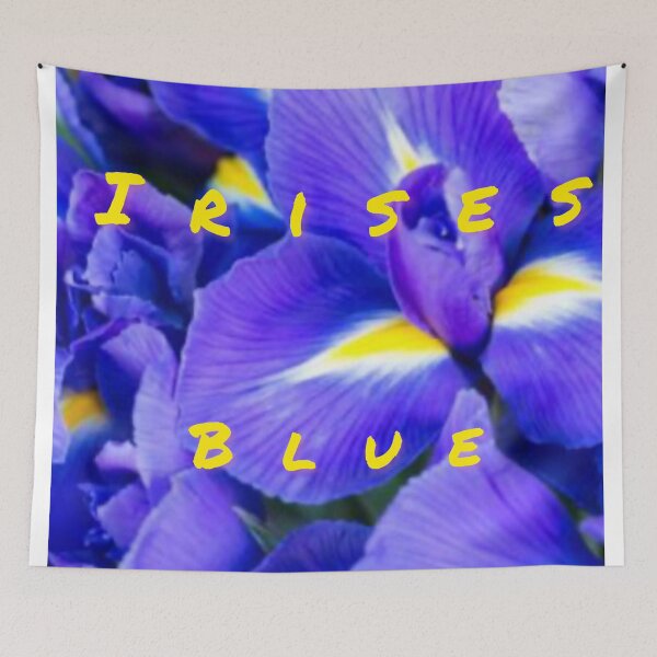Item preview, Irises Blue  designed and sold by Lar888.