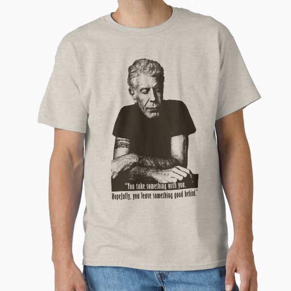 Vista previa del artículo con la obra «Antonio Bourdain Vintage», diseñado y vendido por RetroPandora.