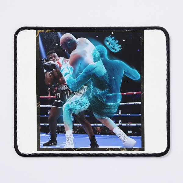 Item preview, FRANCIS NGANNOU KICKS TYSON FURY TO THE GROUND designed and sold by SphinxStore.