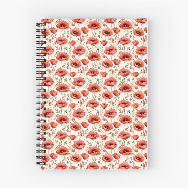 Artikelvorschau, Whimsical Blooms: A Celebration of Poppy Flowers in Vibrant Hues" entworfen und verkauft von qoodesignstudio.