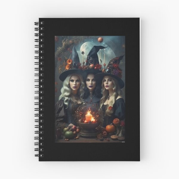 Item preview, three witches designed and sold by gloria night designs.