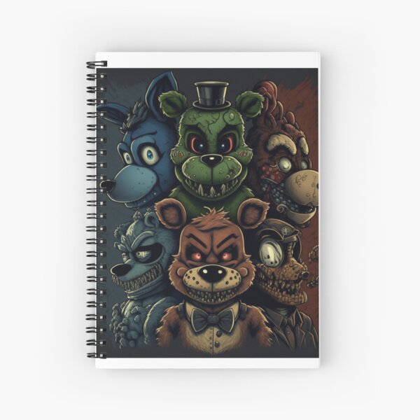 Notebook 5 Nights with Freddie Five Nights At Freddy & #039;s FNAF