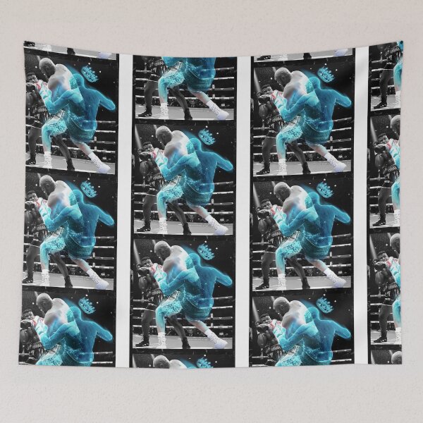 Item preview, FRANCIS NGANNOU KICKS TYSON FURY TO THE GROUND designed and sold by SphinxStore.