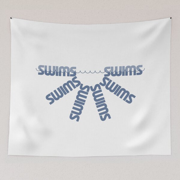 Item preview, Swims Ambigram v.4 designed and sold by x1brett.