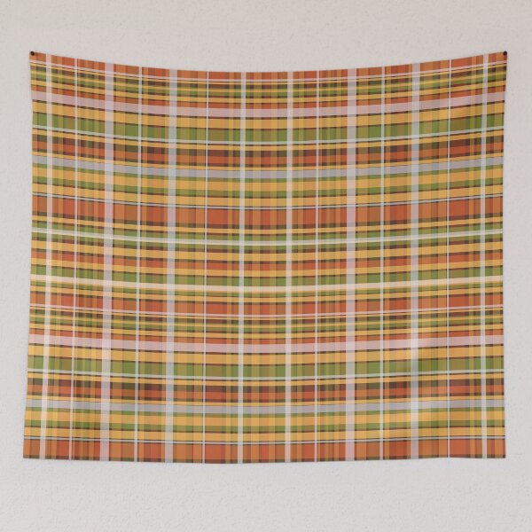 Item preview, Retro Autumn Plaid Fine Stripes Pattern designed and sold by kierkegaard.