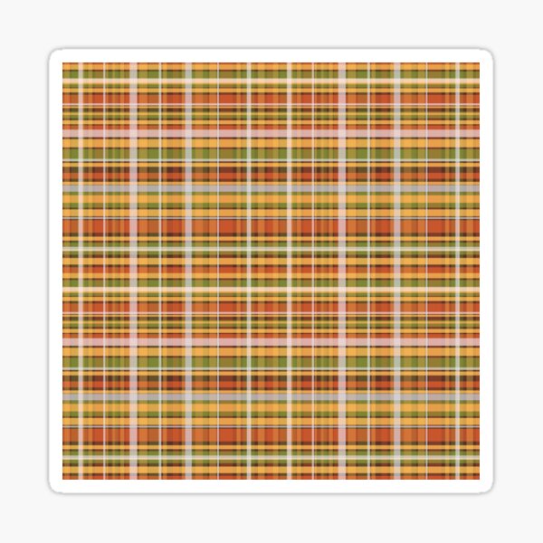 Item preview, Retro Autumn Plaid Fine Stripes Pattern designed and sold by kierkegaard.