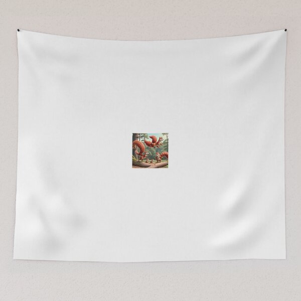 Item preview, Treetop Playtime: Red Squirrel Family Frolic designed and sold by Chukszy1.