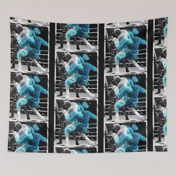 Item preview, FRANCIS NGANNOU KICKS TYSON FURY TO THE GROUND designed and sold by SphinxStore.