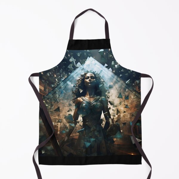 Item preview, Womanpower per futuristic digital art designed and sold by AI-Only Creations.