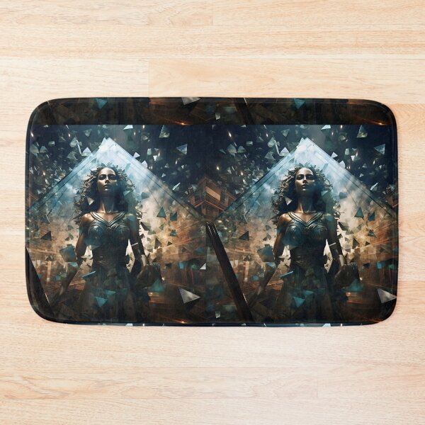 Item preview, Womanpower per futuristic digital art designed and sold by AI-Only Creations.