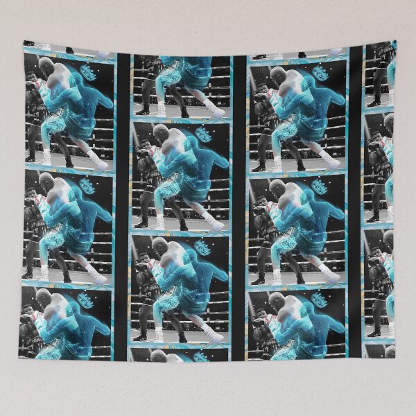 Item preview, FRANCIS NGANNOU KICKS TYSON FURY TO THE GROUND designed and sold by SphinxStore.