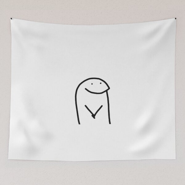 Item preview, stickman waiting innocently designed and sold by TayyarProduct.