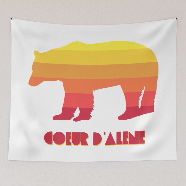 Item preview, Coeur d'Alene Idaho Rainbow Bear designed and sold by Esskay Designs.