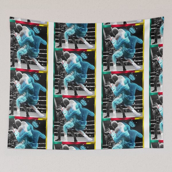 Item preview,  FRANCIS NGANNOU KICKS TYSON FURY TO THE GROUND designed and sold by SphinxStore.