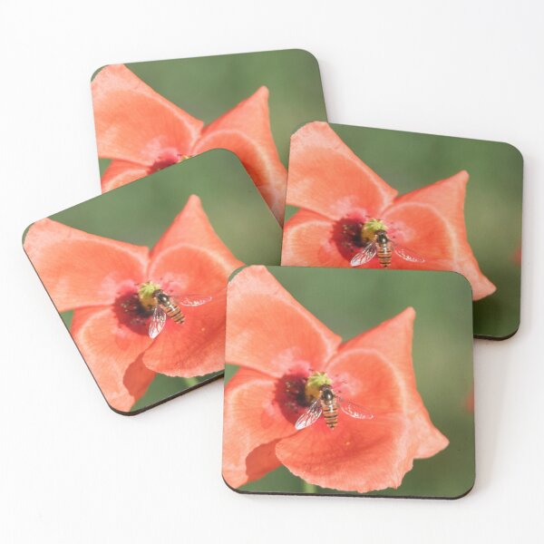 Item preview, Poppy with Hoverfly designed and sold by Calidris Fotografie Steffi & Ben Köppler.