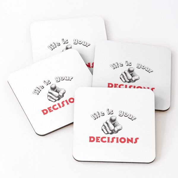 Item preview, Life is YOUR DECISIONS designed and sold by Efcard.
