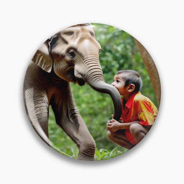 Item preview, Jungle Buddies: The Elephant and the Mischievous Monkey designed and sold by Chukszy1.