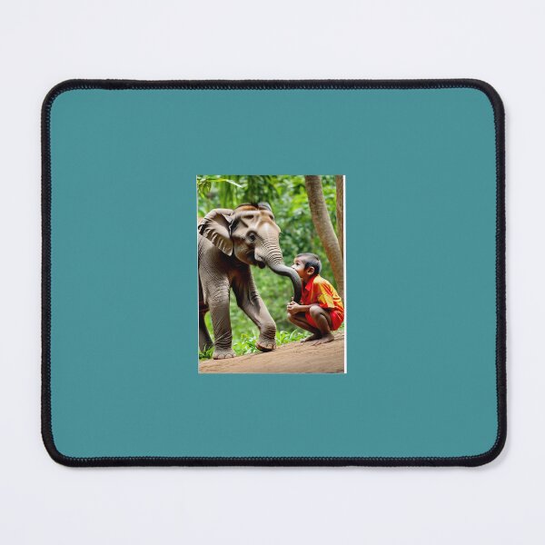 Item preview, Jungle Buddies: The Elephant and the Mischievous Monkey designed and sold by Chukszy1.