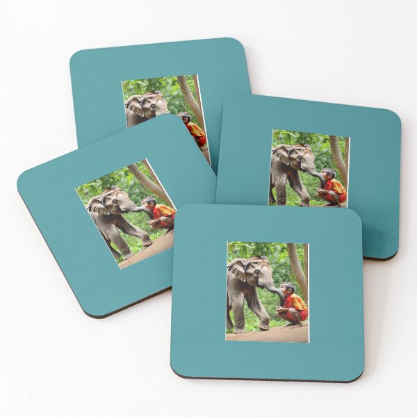 Item preview, Jungle Buddies: The Elephant and the Mischievous Monkey designed and sold by Chukszy1.