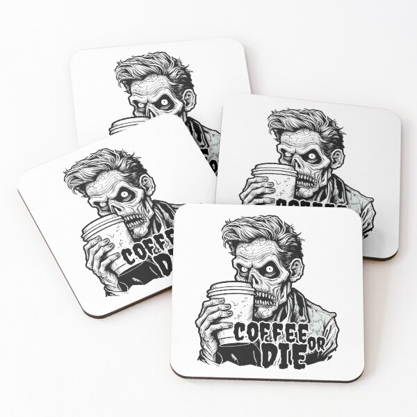 Item preview, Zombie Coffee or Die designed and sold by AngelinaBezm.