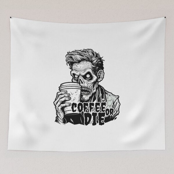 Item preview, Zombie Coffee or Die designed and sold by Anbe_design.