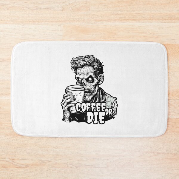 Item preview, Zombie Coffee or Die reverse colors designed and sold by AngelinaBezm.