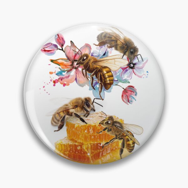 Item preview, Honey collecting bees designed and sold by Swissdesigns.