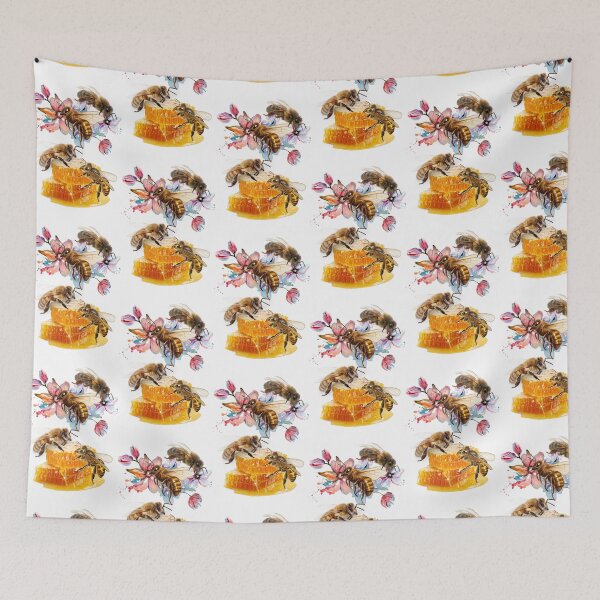 Item preview, Honey collecting bees designed and sold by Swissdesigns.