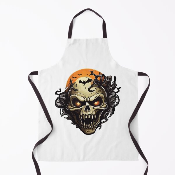 Item preview, Terrifying Skull appears on Halloween designed and sold by AlejaJorgeShop.