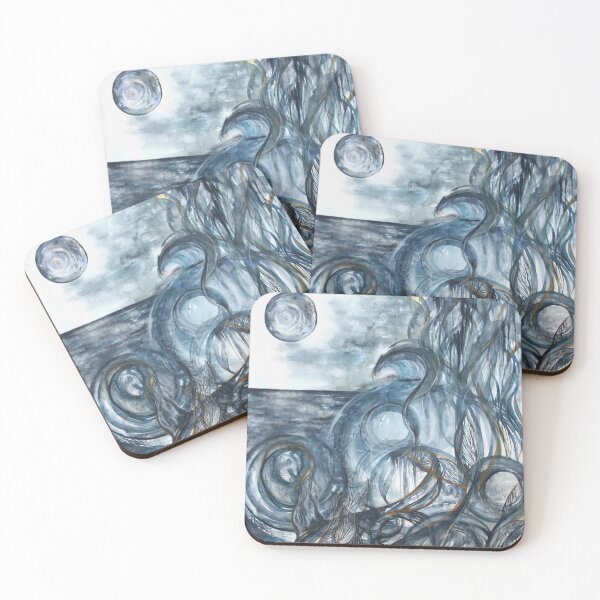 Item preview, Stormy Sea Fish designed and sold by Bryony Dingle-Moss Art.