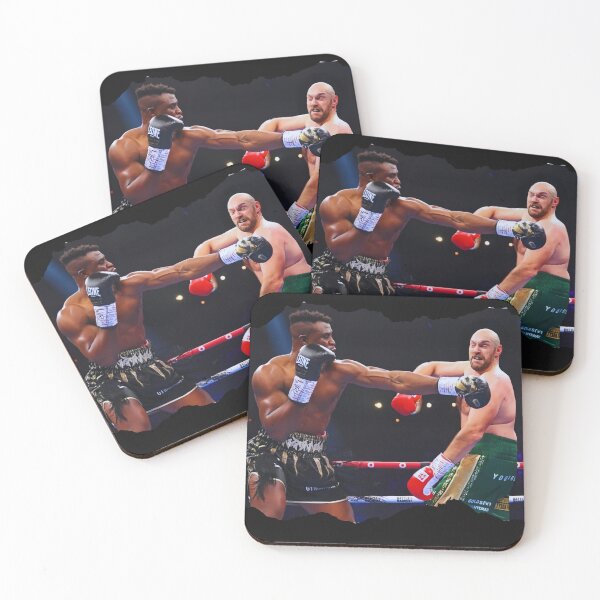 Item preview, FRANCIS NGANNOU KICKS TYSON FURY TO THE GROUND designed and sold by SphinxStore.