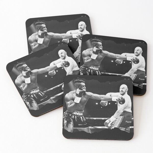 Item preview, FRANCIS NGANNOU KICKS TYSON FURY TO THE GROUND designed and sold by SphinxStore.